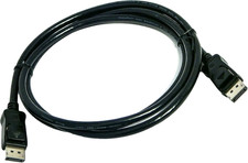 BIZLINK 6-Ft DisplayPort (DP) Cable Male-to-Male (with locking latches) Black picture