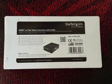 BNIB StarTech HDMI2VGA / HDMI to VGA Video Adapter Converter with Audio picture