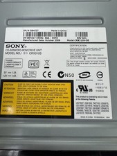 Sony CRX310S CD-R/RW DVD-ROM SATA Optical Drive Unit Works Tested Fast Shipping picture