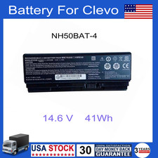 NEW NH50BAT-4 battery For Clevo 6-87-NH50S-41C00 NH50RH NH55EDQ NH58EDQ NH70RAQ picture