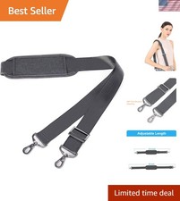 Universal 56 Inch Non-Slip Shoulder Strap with Metal Hooks - Perfect for Travel picture