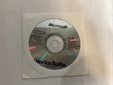 Microsoft Works Suite PC Software Disc 4 picture