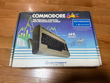 ** Commodore 64 Computer System w/ Box, Power Supply - TESTED picture