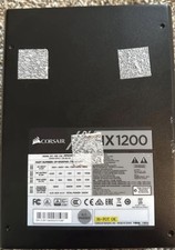 Corsair HX1200 1200W ATX Modular Power Supply Unit 24-Pin Black CP-9020140 picture