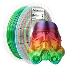 PETG 3D Printer Filament 1.75mm Gradient Rainbow PETG Multicolor Rainbow 1KG/... picture