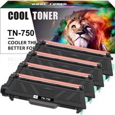 4PK High Yield TN750 BK Toner Compatible With Brother MFC-8710DW HL-5450DW TN720 picture