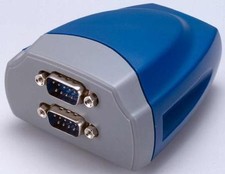 VSCom USB to 2-port serial adapter, RS232, FTDI chipset picture
