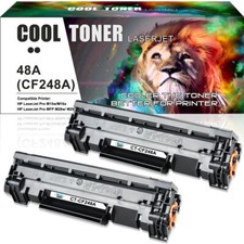 2PK CF248A 48A Toner Cartridges for HP LaserJet Pro M14 M15W M17 M29W M28W M30w picture