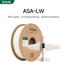 eSUN ASA-LW 3D Printer Filament Light Weight For 3D Printers 1.75mm 0.75KG Spool picture