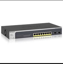 Qty-2 Netgear GS510TPP-100NAS 190 watt Smart 8P Gigabit PoE 2 SFP picture
