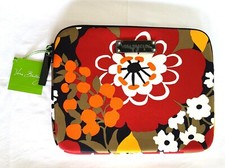 Vera Bradley Bittersweet Neoprene Tablet eReader Sleeve 10x8 Padded Zipper N03 picture