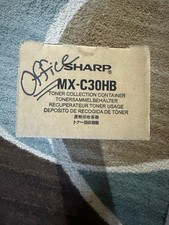 MX-C30HB Waste Toner Collection Container New NIB NIP Sharp Original Genuine picture