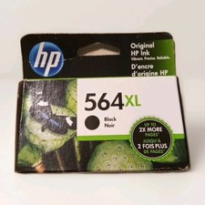 Genuine HP 564XL High Yield Black Ink Cartridge CN684WN Exp 11/21 Sealed New picture