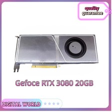 1PC NVIDIA Gefoce RTX 3080 20GB Turbo GPU GDDR6X PCIe 4.0 x16 Graphics Card picture