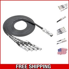 3-Meter 40G QSFP+ Breakout DAC Cable - Passive Twinax for High-Speed Networks picture