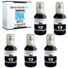 5PK Replacement for Epson T542120 542 Ink Bottle for WorkForce ST-C8000 ST-C8090 picture