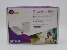Netgear Powerline AV500 XAVB5201 Ethernet Adapter 2 Pack. Tested & Working Great picture