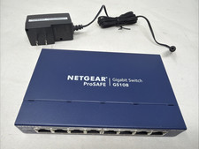 NEW Netgear GS108NA ProSAFE 8-Port Gigabit Desktop Switch BRAND NEW - ZX picture