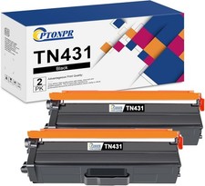 TN431 Black Toner Cartridges 2-Piece Brother MFC-L8900cdw BN Compatible picture
