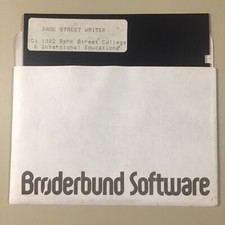 Vintage 1982 Bank Street Writer 5.25” Floppy Disk picture