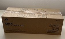 Genuine Konica Minolta WX-106 AAJ50Y1  Waste Toner Box - NEW - Factory Sealed picture