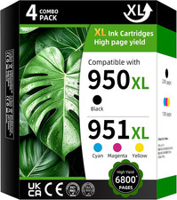 950XL/951XL High Yield INK Cartridge Replacement for HP950XL/951XL HP950/951 950 picture