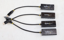 Lot of 4x StarTech US1GC30B USB 3.1 Type-C RJ45 Gigabit Ethernet Adapter Yellow picture
