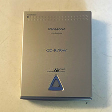 Panasonic KXL-RW21AN Portable External CD-R/RW PC Card Drive 24x/6x Silver picture