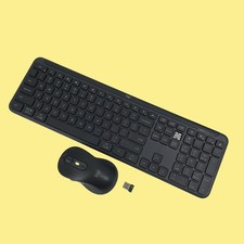 Logitech Signature Slim K950 Combo Wireless Keyboard & M750L Mouse - Graphite picture