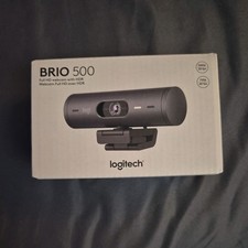 New Logitech - Brio 500 1920x1080p Webcam with Privacy Cover - Graphite picture