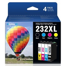 Compatible 232XL Ink for Epson XP-4205 XP-4200 WF-2950 Printers (4-Pack) picture