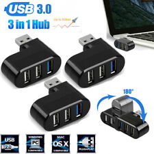 1-3PCS High Speed 3 Port USB 3.0 Multi HUB Splitter Expansion PC Laptop Adapter picture