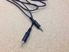 6 feet AUX Audio Cable 3.5mm 3.5 MM Stereo Male to Male MM Plug 6FT Black New picture