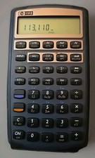 HP 10bII Financial Calculator Retro Hewlett Packard HP10bII Used Excellent Cond. picture