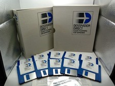 Destination Direct Flight Planning Software Windows 3.0 IFR  Vintage Collectable picture