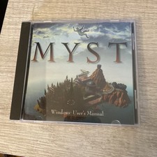 Myst PC CD-ROM Jewel Case, Disc + Manual 1993 Release picture