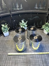 4 QTY BULK LOT-DOMINO Thermal Transfer Ribbon Rolls - NEW picture