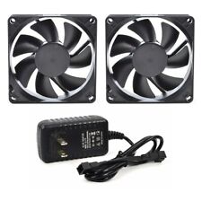 AV Cabinet Cooling Fan System - Dual 80mm Thermistor Fans - PROCOOL AV-280T picture
