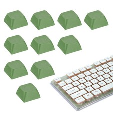 10Pcs XDA Profile Keycap Set PBT Mechanical Numeric Keypads, Dark Green picture