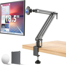 Magnetic Portable Monitor Arm VESA Mount Clamp Stand for Desk 8.3-18.5 Inch picture