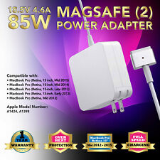 85W Power Adapter Charger for Apple MacBook Pro Retina 15