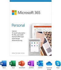 Microsoft 365 Personal - Box Pack - 1 Person - 12 Month picture