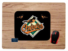BALTIMORE ORIOLES BASEBALL DESIGN MOUSEPAD MOUSE PAD HOME OFFICE GIFT picture