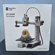 Bambu Lab A1 mini 3D Printer Non-Enclosed w/ Digital Display (PF002-M) - Silver picture