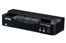 Aten Desktop 2-Port USB 3.0 8K DisplayPort Dual-Display KVMP(TM) Switch, Up t... picture