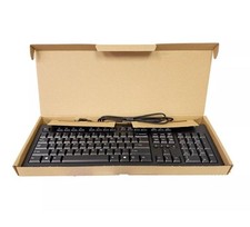 NEW - iMicro KB-US9813 104 Key Wired USB Keyboard Black Multimedia picture