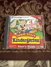 Jump Start Learning System Kindergarten CD-ROM Ages 4-6 Vintage PC Learning CD picture