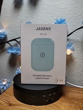 New Jadens JD-11 Sticker Thermal Mini Printer Green Portable Wireless Bluetooth picture