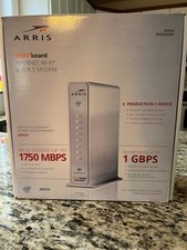 ARRIS SURFboard SVG2482AC DOCSIS 3.0 802.11ac WiFi Voice Modem, 4-Port White picture