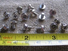 Lots 25 PC Computer DESKTOP HEX Screw for PSU Chassis Mainboard PCI Card screws picture